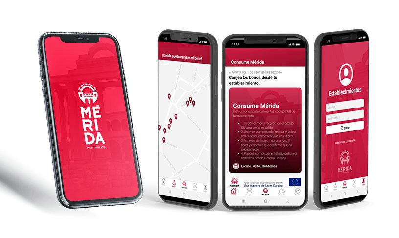 Diseño y desarrollo de app a medida para el Ayuntamiento de Mérida