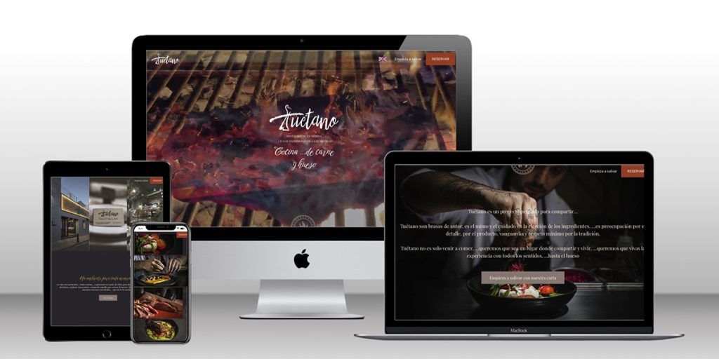 Diseño web para restaurante en Mérida